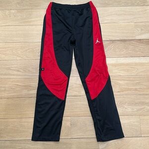 Jordan Classic Black and Red Track Pants